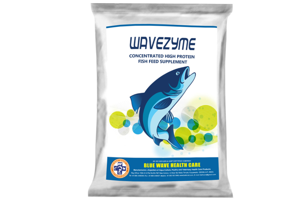 WAVEZYME ( Concentrated high protein fish feed supplement)